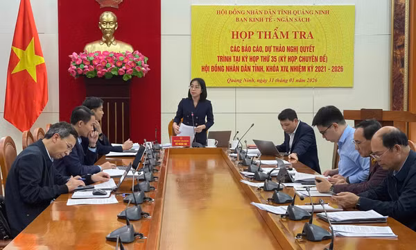 Ban Kinh tế - Ngân sách (HĐND tỉnh): Thẩm tra các báo cáo, dự thảo nghị quyết trình tại kỳ họp thứ 35 