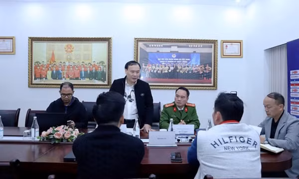 VFF làm việc với các đội U19 liên quan vụ thi đấu thiếu tích cực