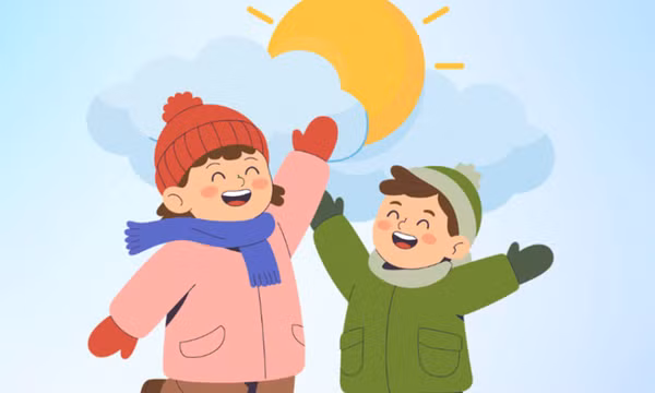 Thời điểm tốt nhất trong ngày để hấp thụ vitamin D từ ánh nắng mùa đông