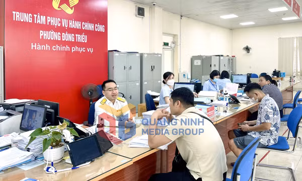 Trung tâm Phục vụ hành chính công phường Đông Triều