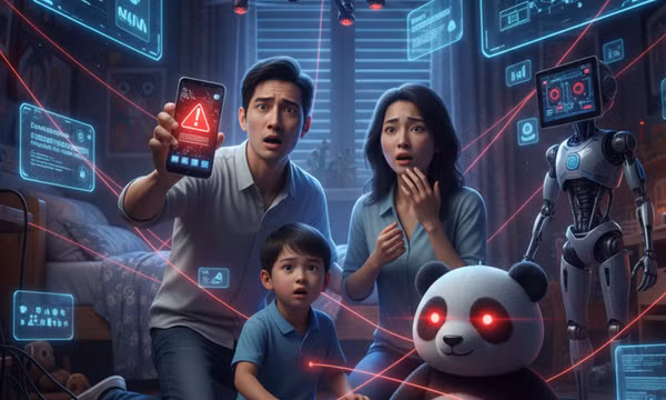 Búp bê biết nói, gấu bông biết nghe: Cảnh báo đồ chơi AI có thể theo dõi trẻ