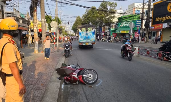 Tài xế xe tải chạy ngược chiều gây tai nạn khiến cụ ông 74 tuổi nhập viện