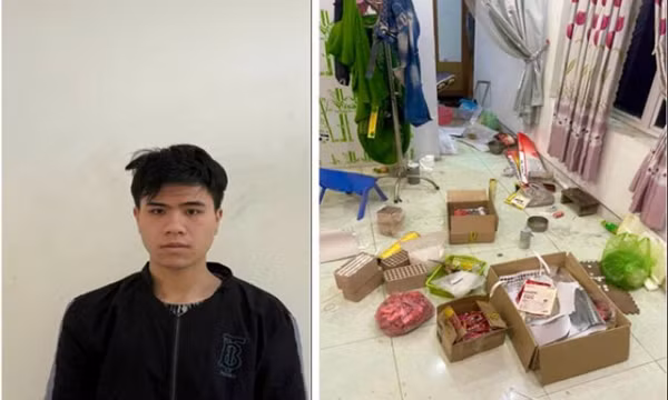 Triệt phá điểm sản xuất pháo nổ trái phép tại nhà ở Hưng Yên