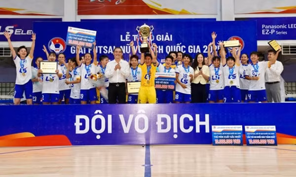Bế mạc Giải futsal nữ vô địch quốc gia 2025