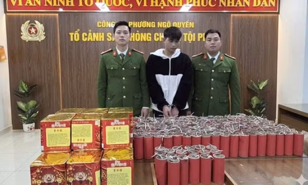 HP22 Công an Hải Phòng ra quân xuyên đêm, bắt ma túy, thu giữ hơn 80kg pháo