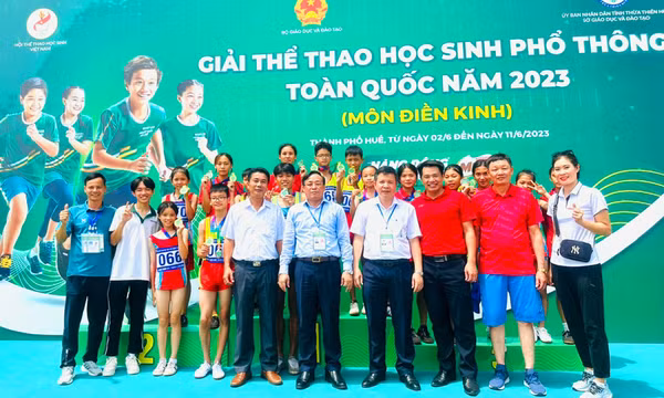 Quảng Ninh giành 6 giải Nhất Điền kinh Giải thể thao Học sinh toàn quốc 2023