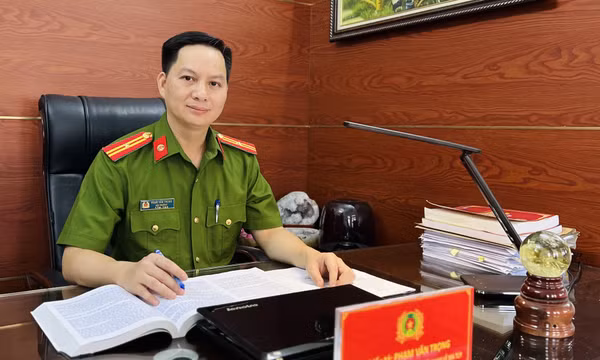 Thiếu tá Phạm Văn Trọng - Đội trưởng chống ma túy