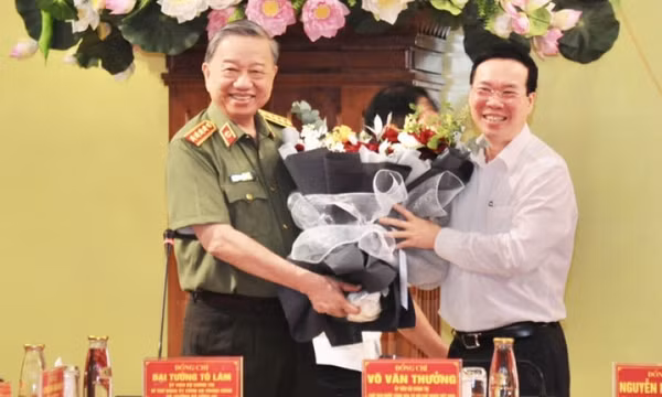 Bộ Chính trị chỉ định Chủ tịch nước Võ Văn Thưởng tham gia Ban Thường vụ Đảng ủy Công an Trung ương