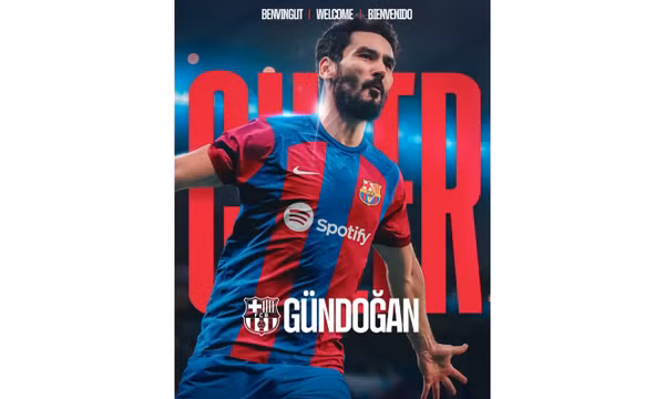 Gundogan cập bến Barca