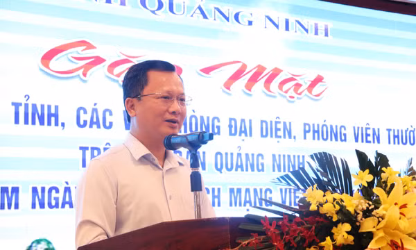 Tỉnh Quảng Ninh gặp mặt các cơ quan báo chí, truyền thông nhân kỷ niệm 98 năm ngày Báo chí Cách mạng Việt Nam