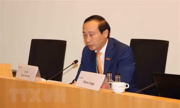 Hạ viện Bỉ điều trần về Nghị quyết ủng hộ nạn nhân chất độc da cam VN