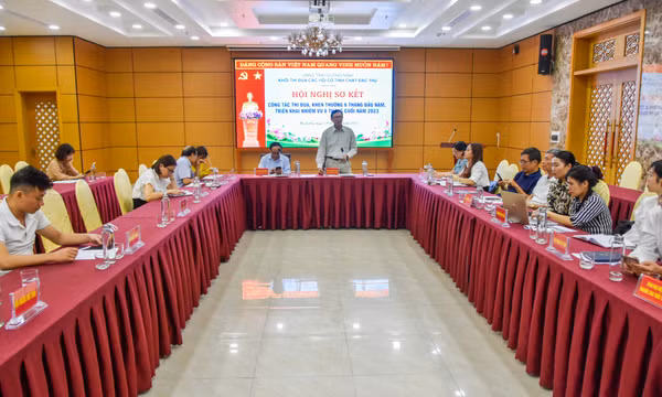 Khối thi đua các hội có tính chất đặc thù tỉnh: Triển khai nhiệm vụ 6 tháng cuối năm 2023