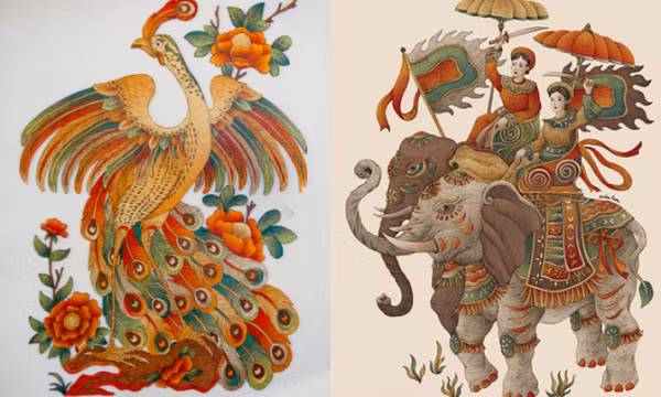 Tranh Hai Bà Trưng trên đồng hồ Thụy Sĩ bị nghi 'đạo' họa sĩ Việt