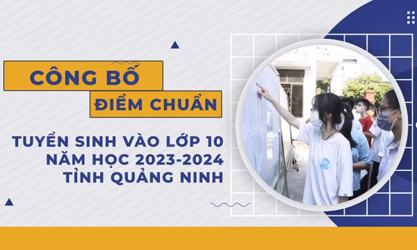Điểm chuẩn tuyển sinh vào lớp 10 các trường THPT tỉnh Quảng Ninh năm học 2023-2024
