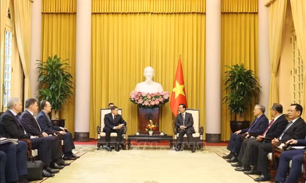 Chủ tịch nước Võ Văn Thưởng tiếp Chánh án Tòa án tối cao Liên bang Nga