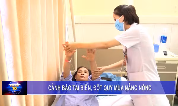 Cảnh báo tai biến, đột quỵ mùa nắng nóng