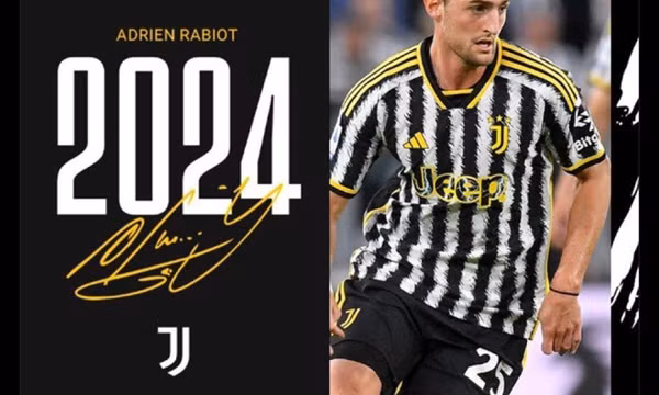Rabiot ký hợp đồng mới với Juventus