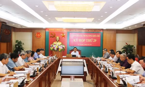Ủy ban Kiểm tra TW thi hành kỷ luật một số tổ chức đảng, đảng viên