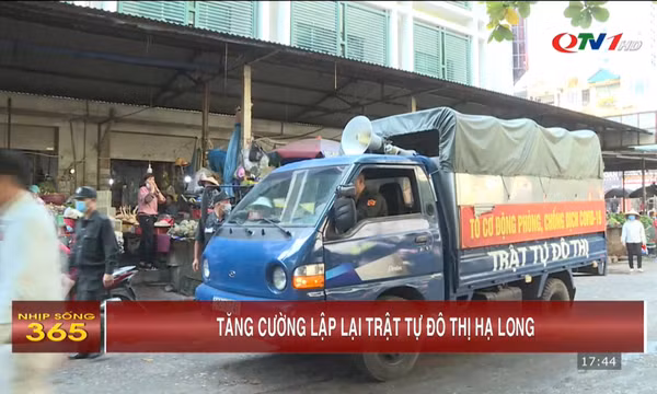 Tăng cường lập lại trật tự đô thị Hạ Long