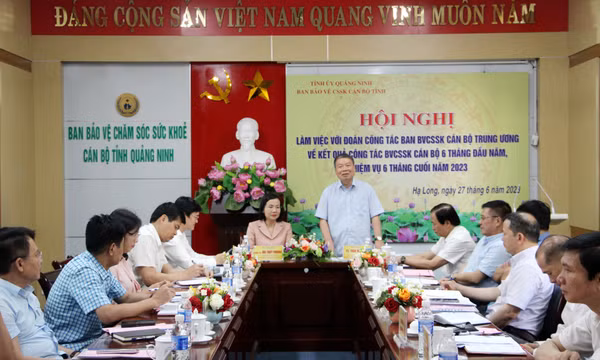 Ban Bảo vệ chăm sóc sức khỏe cán bộ Trung ương làm việc tại Quảng Ninh