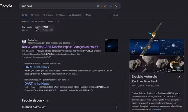 Cụm từ này sẽ khiến màn hình 'rung rinh' khi tìm trên Google
