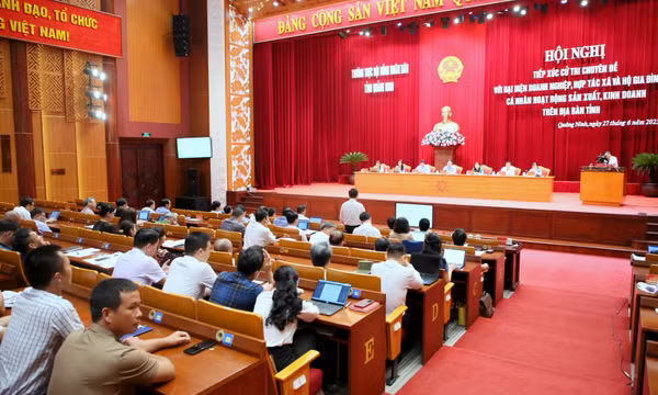 Lắng nghe, chia sẻ, đồng hành cùng doanh nghiệp, hợp tác xã, hộ kinh doanh