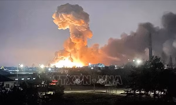 Ukraine: Nổ ở trung tâm thủ đô Kiev
