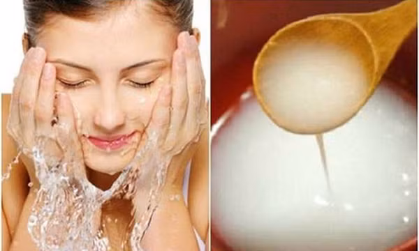Có nên rửa mặt bằng nước vo gạo hàng ngày?