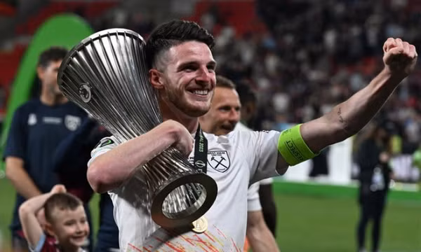 Declan Rice nhận mức lương khủng ở Arsenal