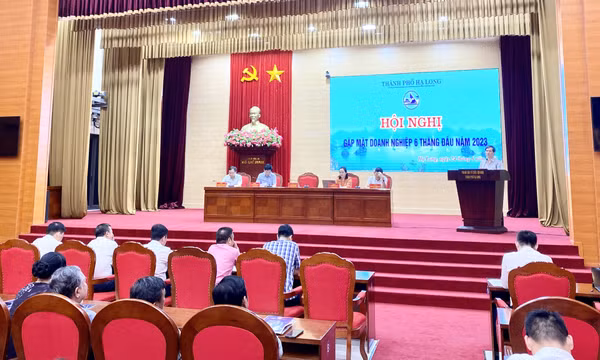 TP Hạ Long gặp mặt doanh nghiệp 6 tháng đầu năm 2023