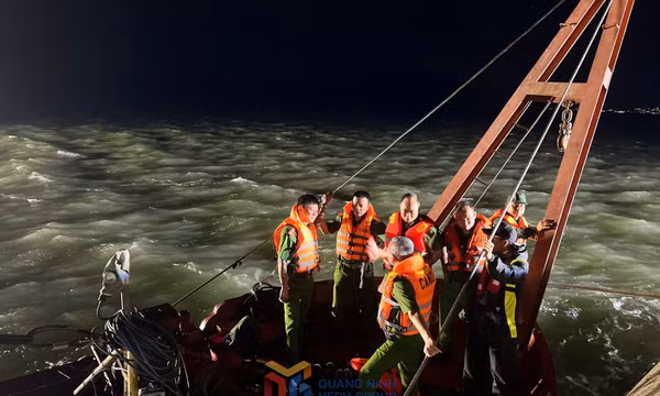 Đẩy nhanh công tác tìm kiếm cứu nạn trong đêm