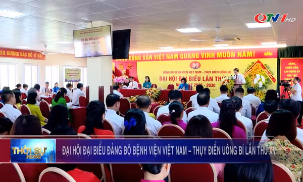 Đại hội Đại biểu Đảng bộ Bệnh viện Việt Nam - Thụy Điển Uông Bí lần thứ XV