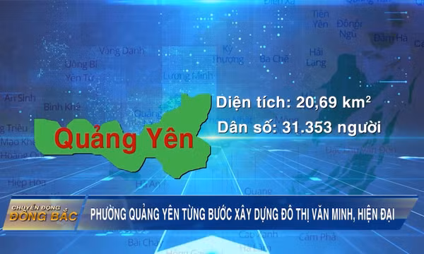 Phường Quảng Yên từng bước xây dựng đô thị văn minh, hiện đại