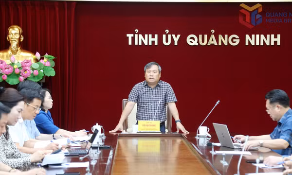 Thường trực Tỉnh ủy họp chỉ đạo khắc phục vụ đắm tàu trên Vịnh Hạ Long