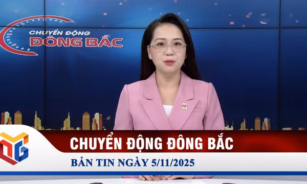 Chuyển động Đông Bắc ngày 5/11/2025