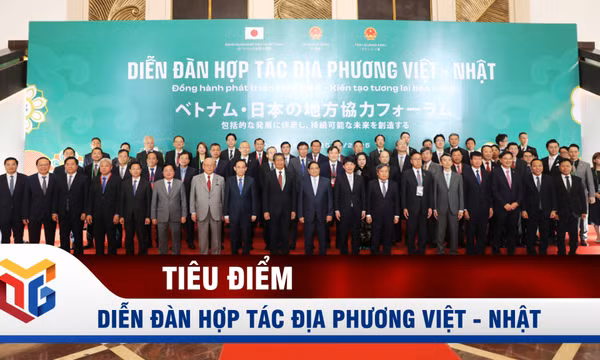 Diễn đàn hợp tác địa phương Việt - Nhật