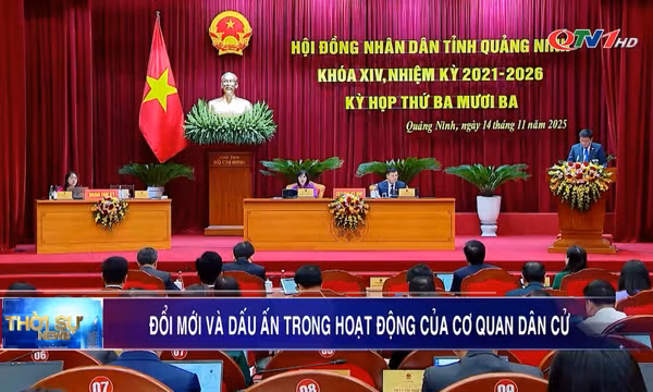 Đổi mới và dấu ấn trong hoạt động của cơ quan dân cử