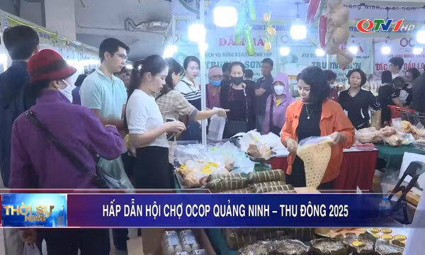 Hấp dẫn hội chợ OCOP Quảng Ninh - Thu Đông 2025