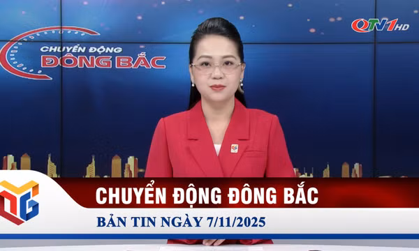 Chuyển động Đông Bắc ngày 7/11/2025