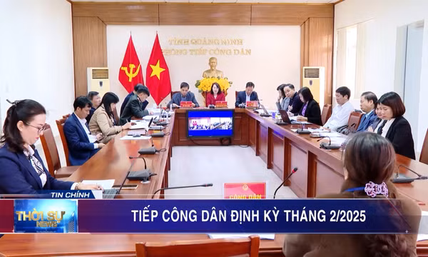 Hội đồng Tiếp công dân tỉnh tiếp công dân định kỳ tháng 2/2025