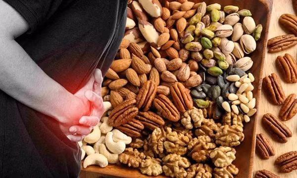 3 yếu tố có thể gây đau dạ dày sau khi ăn các loại hạt