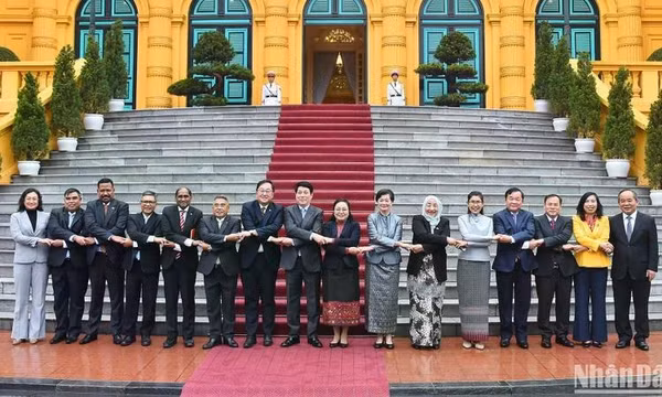 Chủ tịch nước Lương Cường: Tăng cường lòng tin chính trị giữa các nước Đông Nam Á