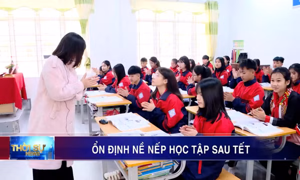 Ổn định nền nếp học tập sau Tết