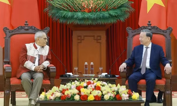 Tổng Bí thư Tô Lâm tiếp Tổng thống Timor-Leste Jose Ramos-Horta