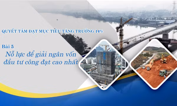 Nỗ lực để giải ngân vốn đầu tư công đạt cao nhất