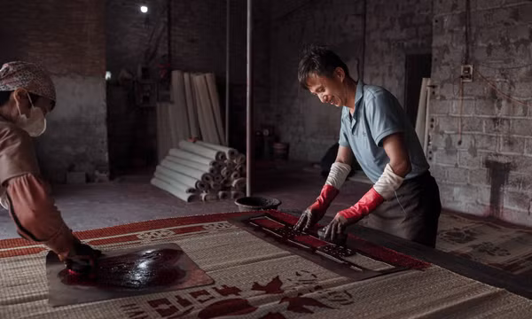 Về Thái Bình thăm làng Hới, khám phá nghề dệt chiếu trăm năm