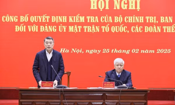Sớm báo cáo Trung ương việc sắp xếp bộ máy cấp tỉnh, huyện