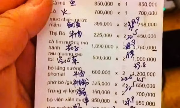 Phạt gần 100 triệu đồng quán ăn ở Nha Trang bán đĩa rau muống xào 500.000 đồng