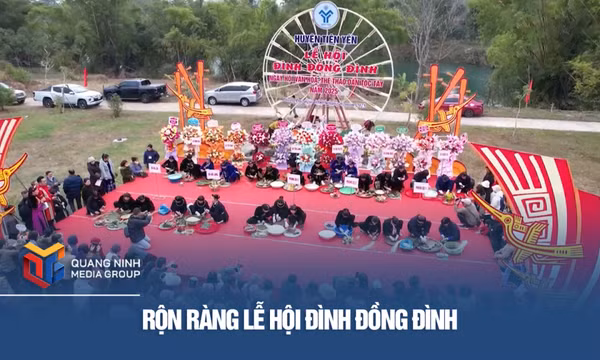 Rộn ràng Lễ hội đình Đồng Đình