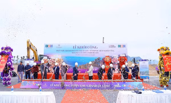 Tập đoàn CEO khởi công Phân khu Grand Oceania tại KKT Vân Đồn